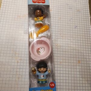 NWT Fisher-Price Little People Ice Cream Toy Set Boy Girls Toddler